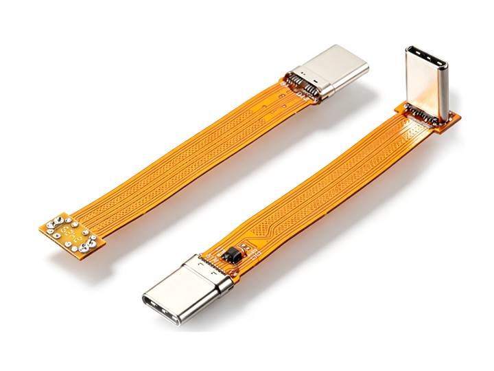 FPC 直对弯 20GB 71mm连接器